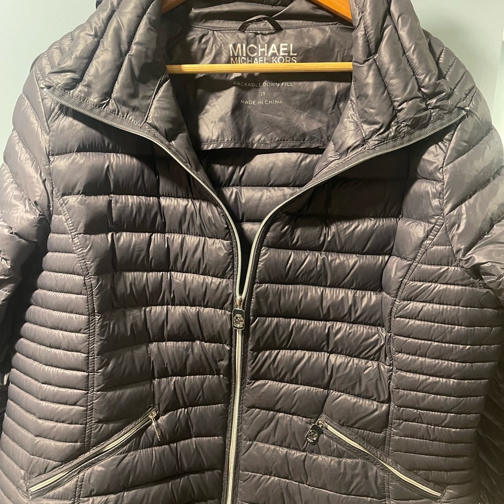 Michael Michael Kors packable down fill jacket,